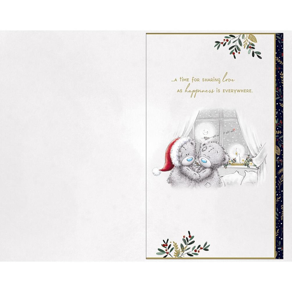 Beautiful Wife Handmade Me to You Bear Christmas Card Extra Image 1